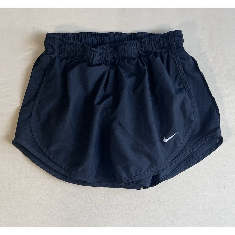 Nike Dri-FIT Tempo Running Shorts Black Women Small Mesh Athletic Activewear